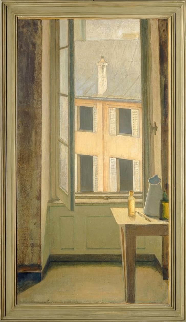 Vinduet, Cour de Rohan af Balthus Klossowski de Rola