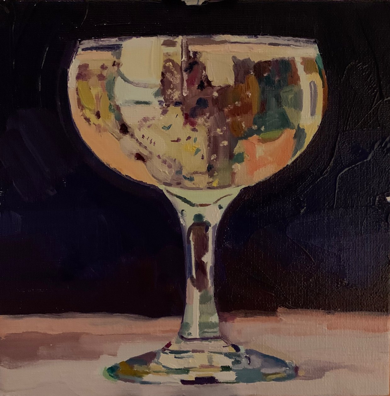 Jeg får intet spark fra champagne, 2019 af Barbara Hoogeweegen