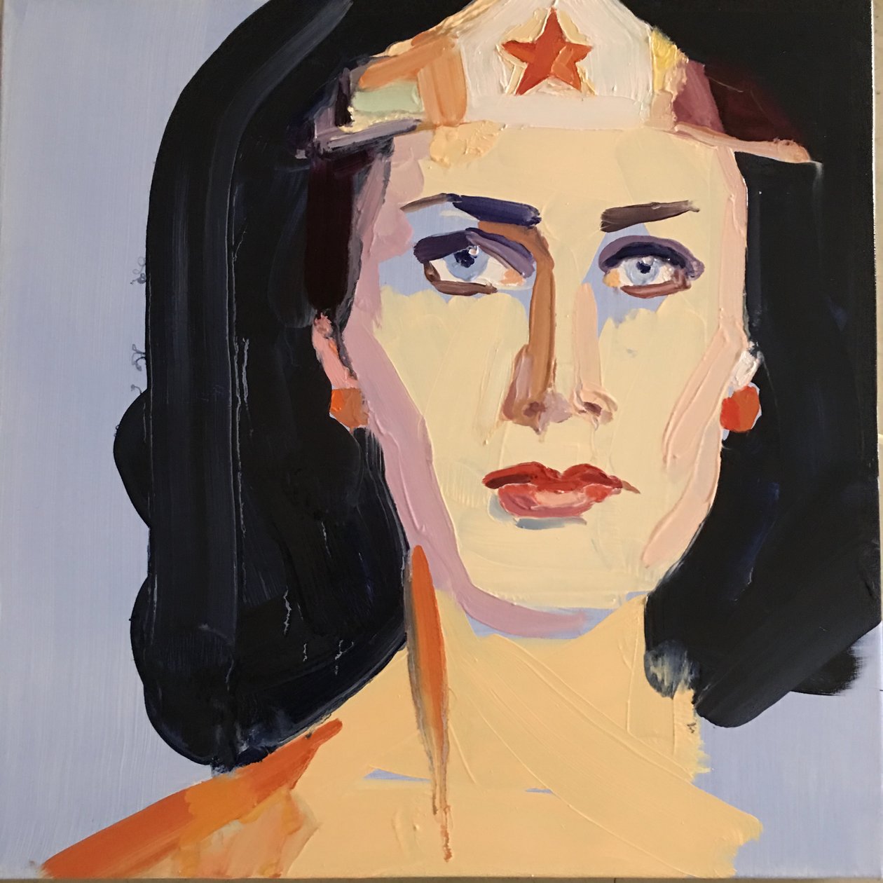 Wonder woman, 2016 af Barbara Hoogeweegen