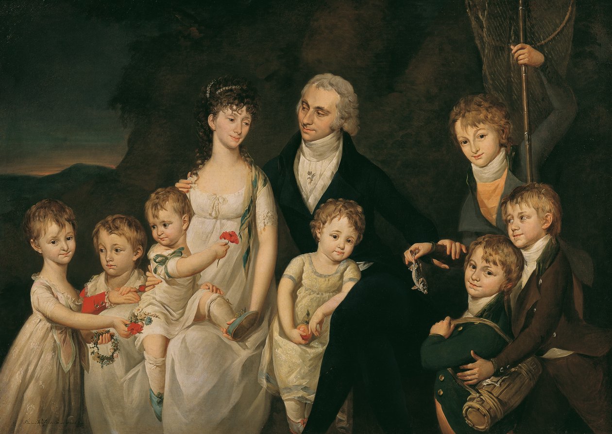Familien Anton von Marx af Barbara Krafft
