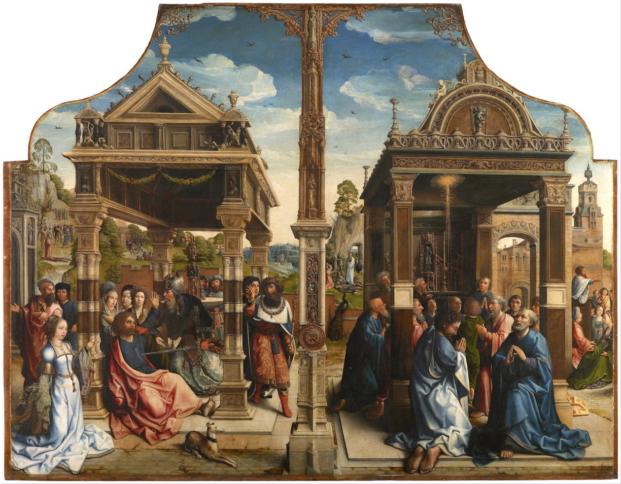 Altertavle af de hellige Thomas og Matthias af Barend van Orley