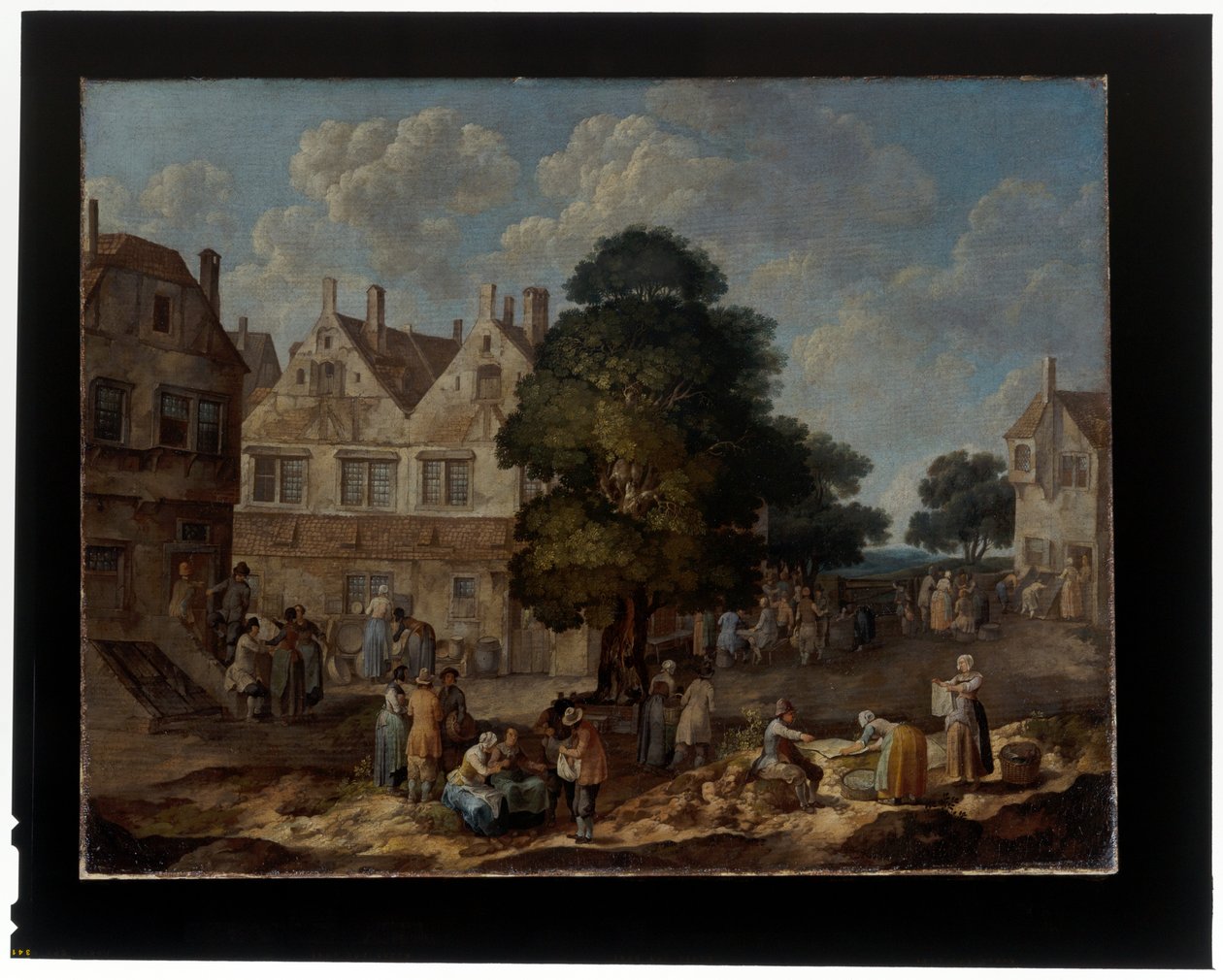 Et par landsbyscener af Barend Hendrik Thier