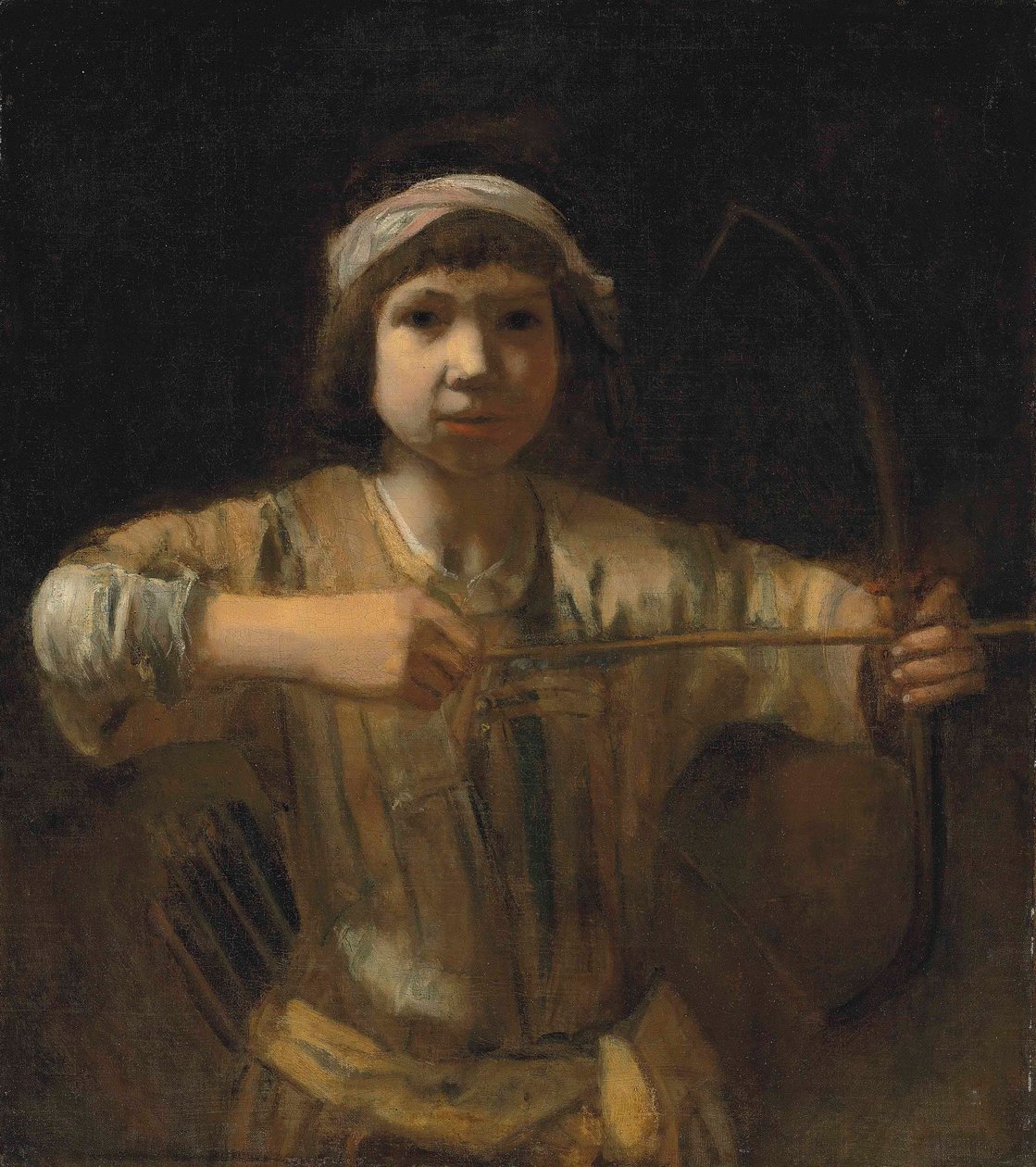 Ismael med bue og pil af Barent Fabritius