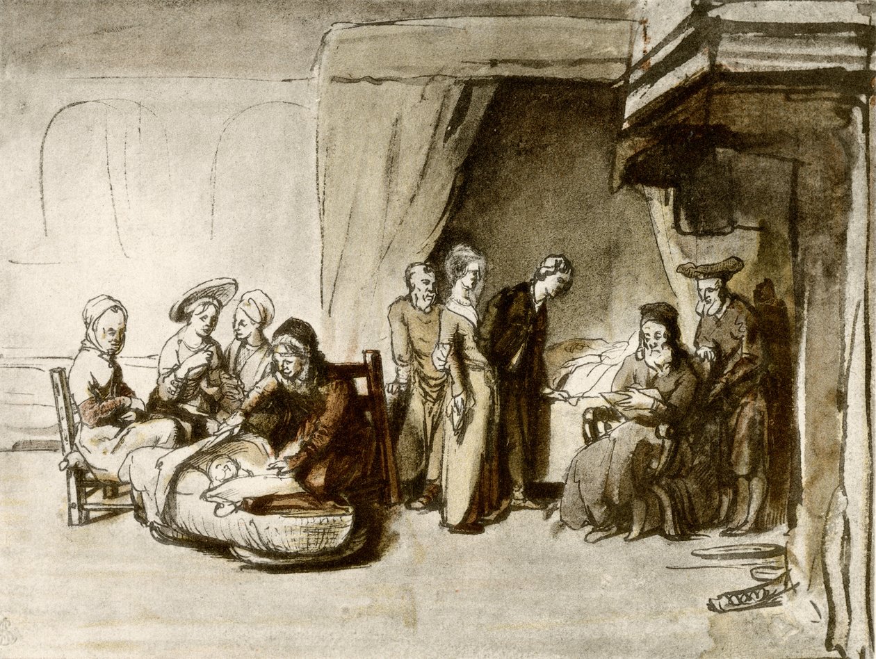 Navngivning af Johannes Døberen af Barent Fabritius