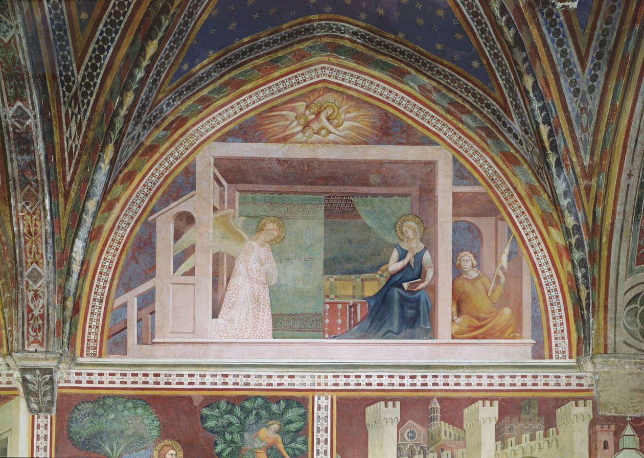 Bebudelsen, fra en række scener i Det Nye Testamente af Barna da Siena