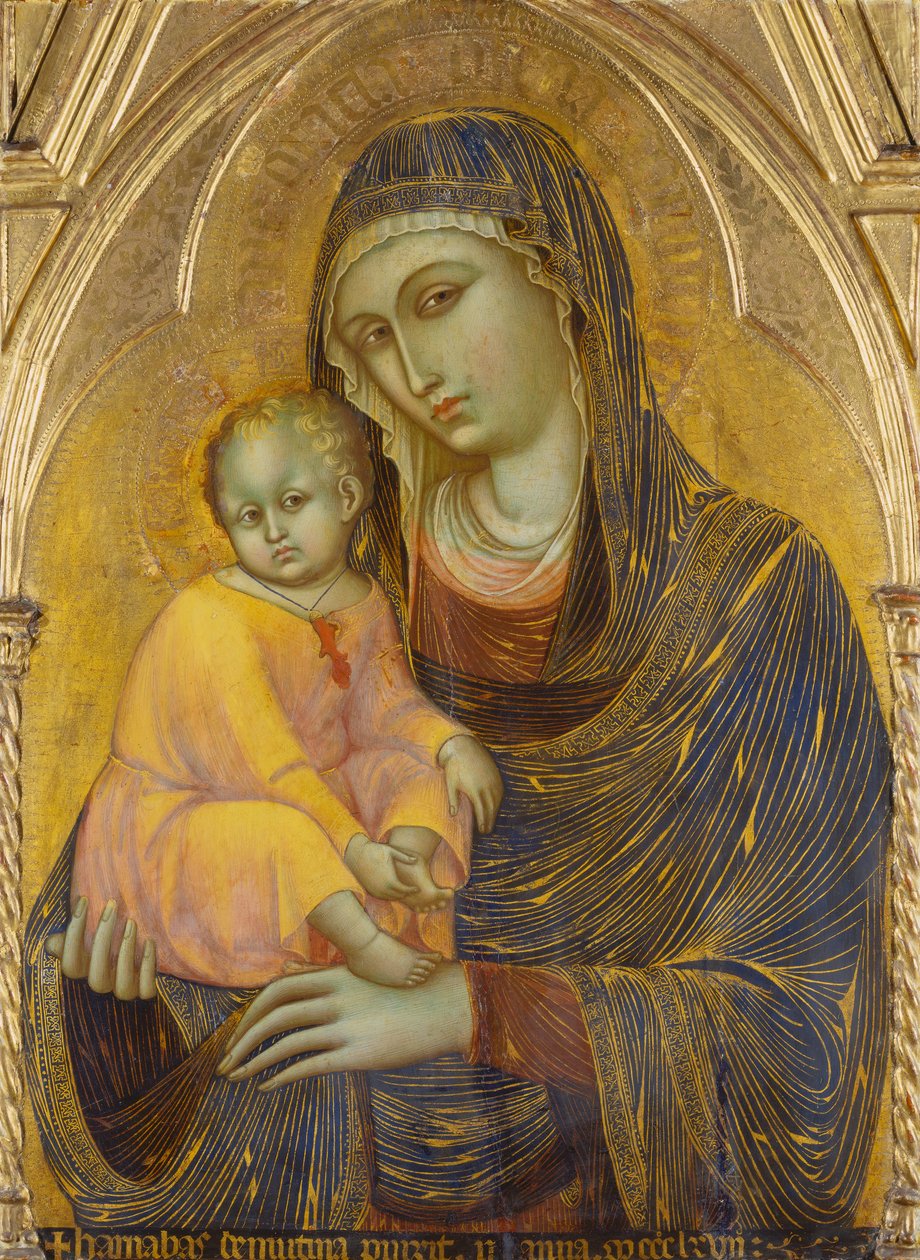 Madonna ja lapsi af Barnaba da Modena