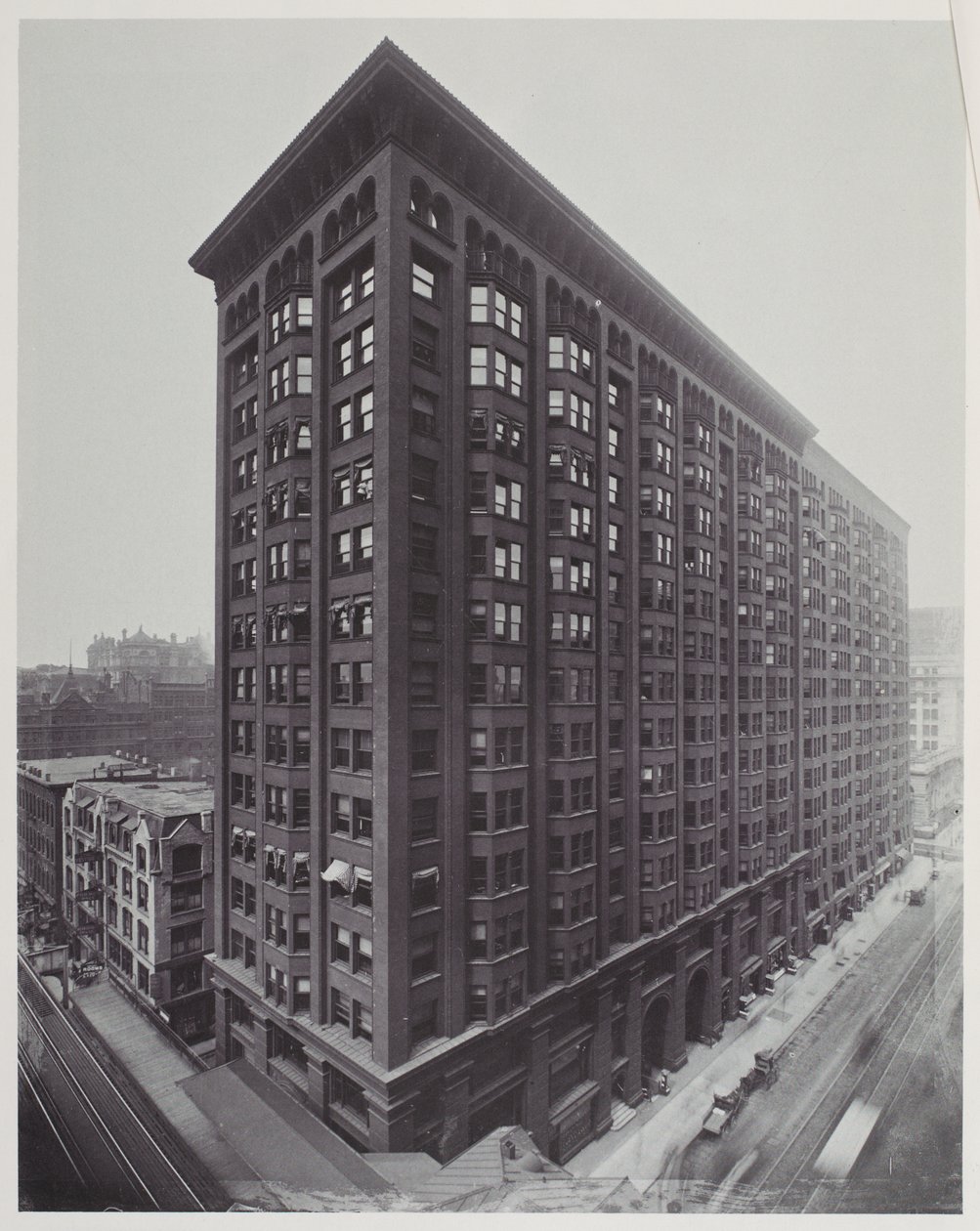 Monadnock Building, Chicago, Illinois, USA af Barnes and Crosby