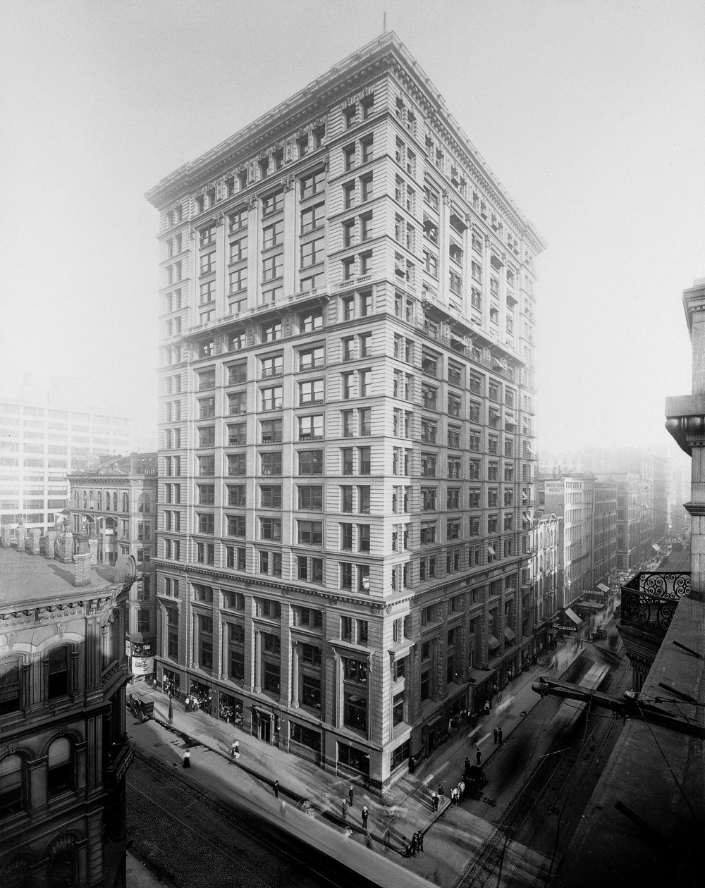 Tribune-bygning, Chicago, Illinois, USA af Barnes and Crosby