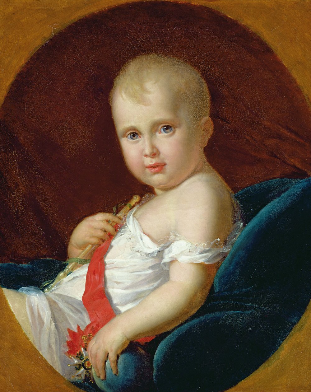 Portræt af Napoleon, kejserprins og konge af Rom, 1815 af Baron François Pascal Simon Gérard