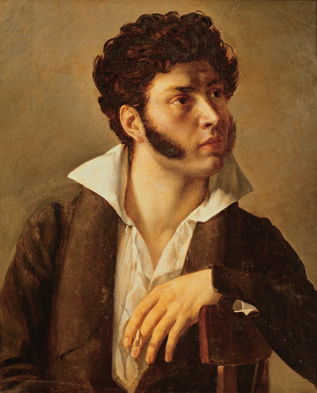 Portræt af Francois-Barnabe Campmas af Baron Pierre Narcisse Guerin
