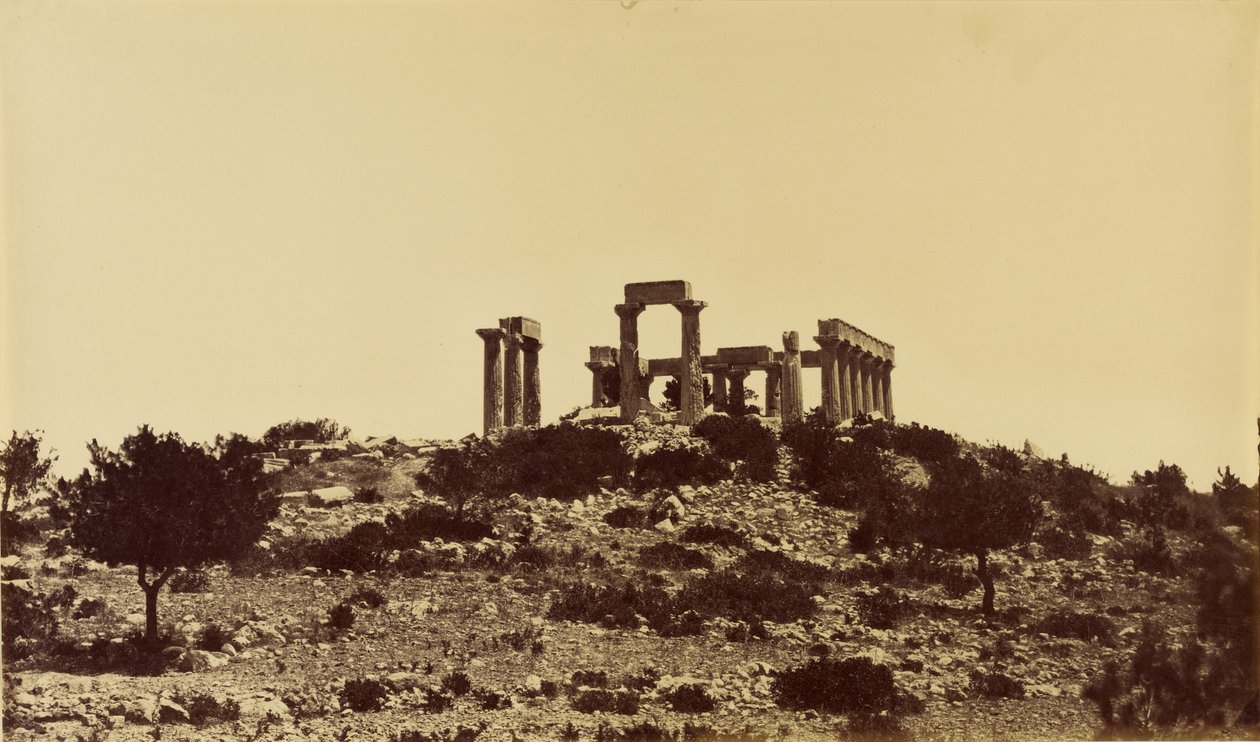 Jupiter-templet i Aegina. af Baron Paul des Granges