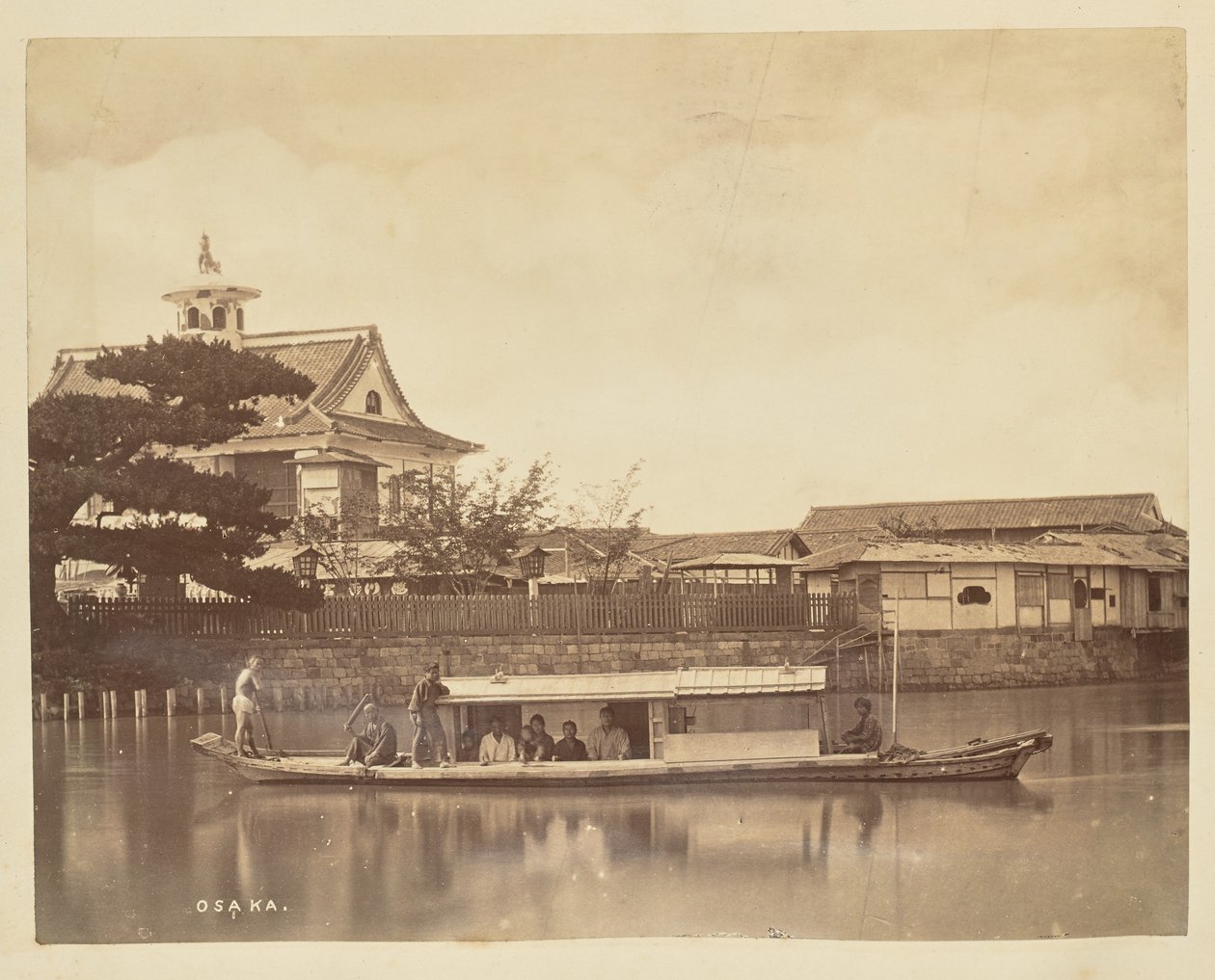 Osaka af Baron Raimund von Stillfried