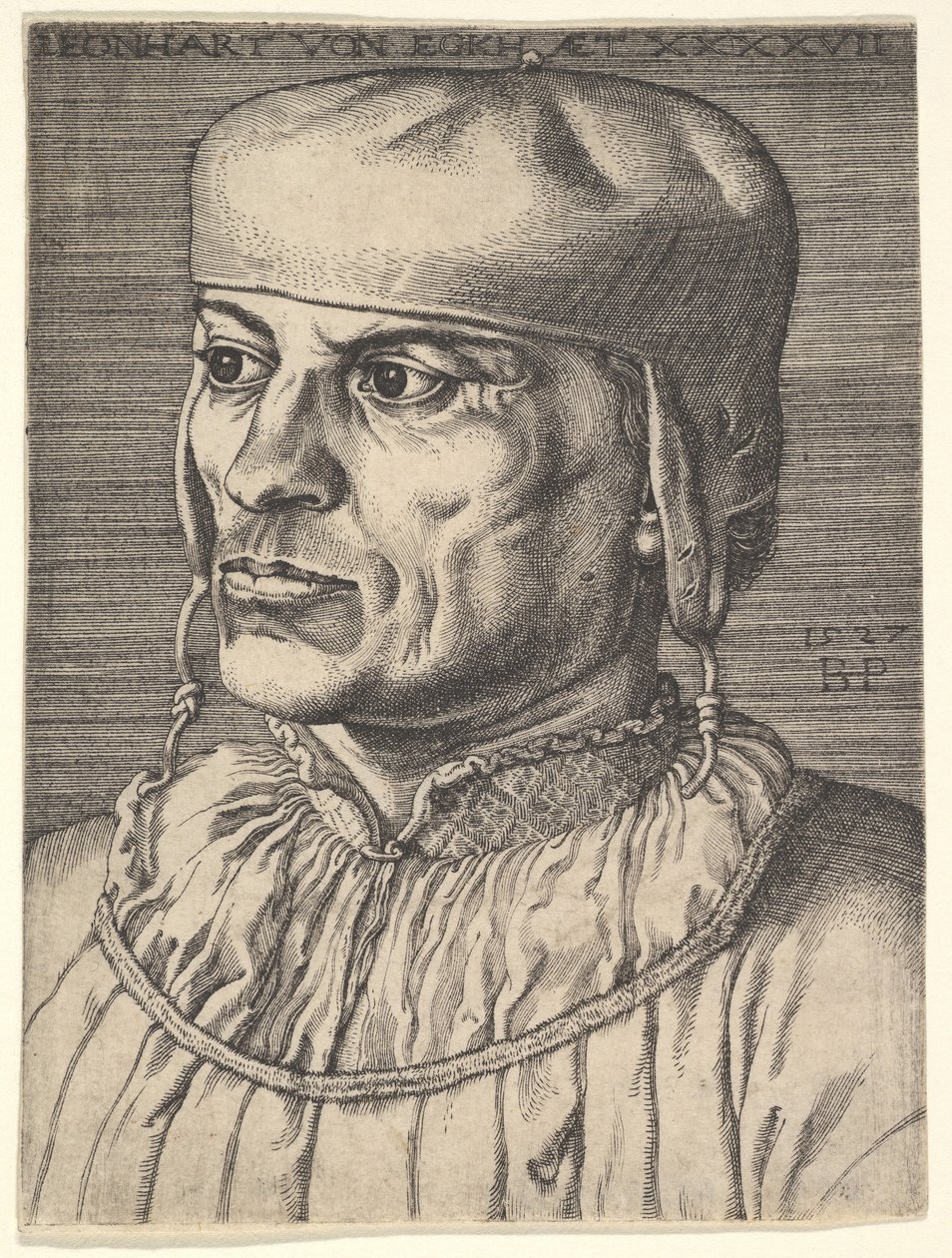 Leonhart von Eck, 1527. af Barthel Beham