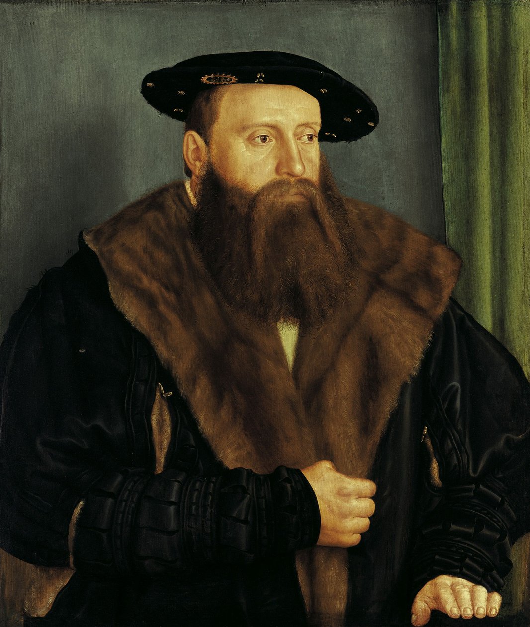 Portræt af Louis X Bayern af Barthel Beham