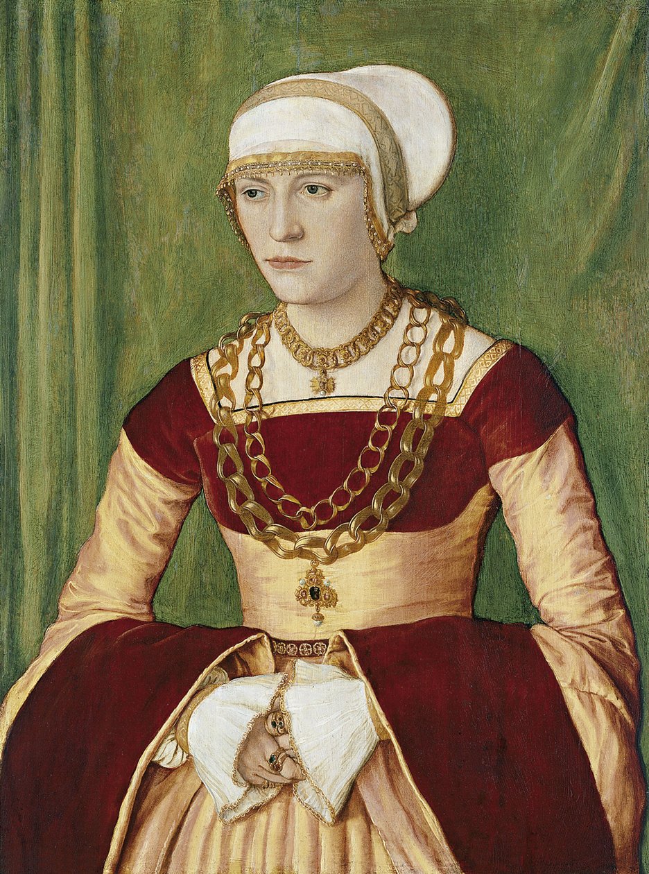 Portræt af Ursula Rudolph af Barthel Beham