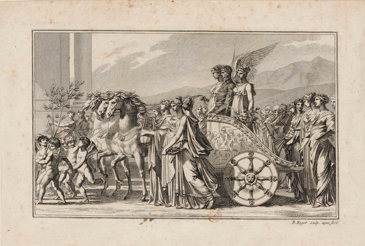 Napoleons triumf, første konsul, 1801. af Barthélemy Roger