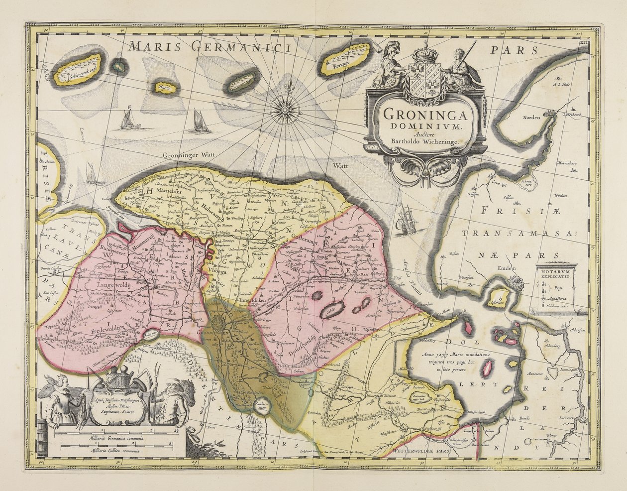 Groninga dominium / auctore Bartholdo Wicheringe af Barthold Wicheringe