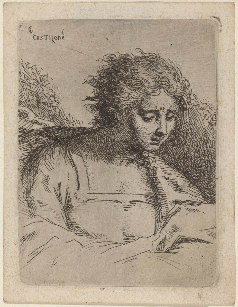 Halv-længde figurlæsning af Bartholomäus Ignaz Weiss