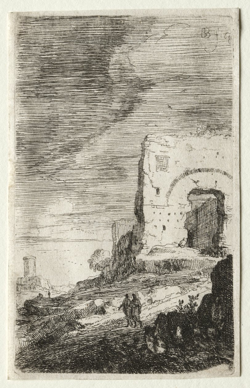 Caracalla-badene af Bartholomeus Breenberg