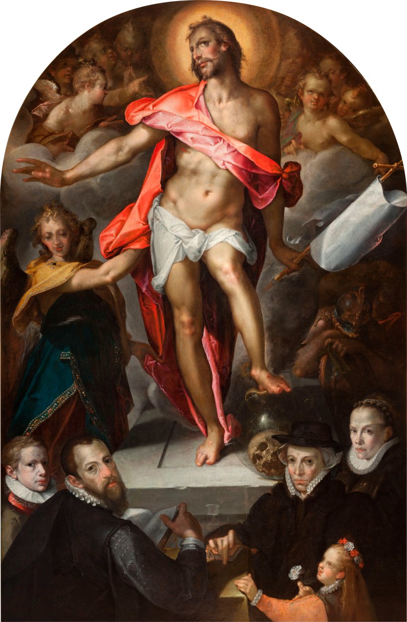 Epitaf af guldsmed Nicolas Müller fra Prag af Bartholomaeus Spranger