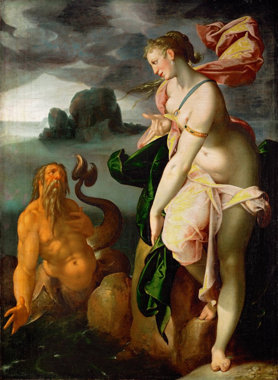 Glaucus og Scylla af Bartholomeus Spranger