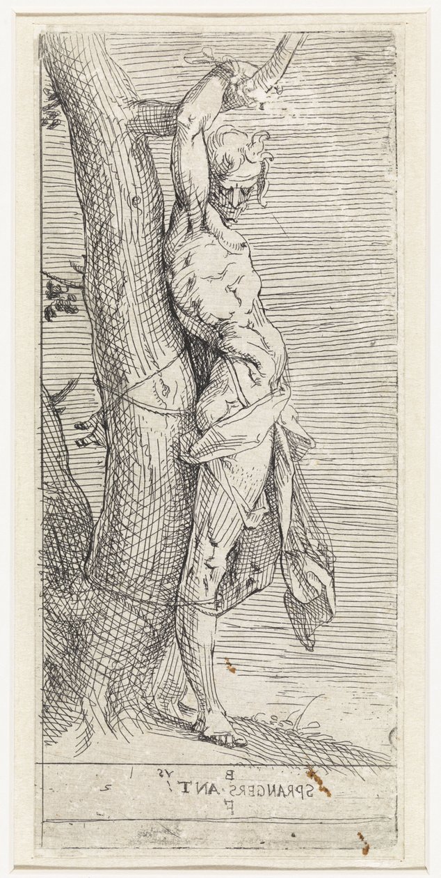 Sankt Sebastians martyrium af Bartholomeus Spranger