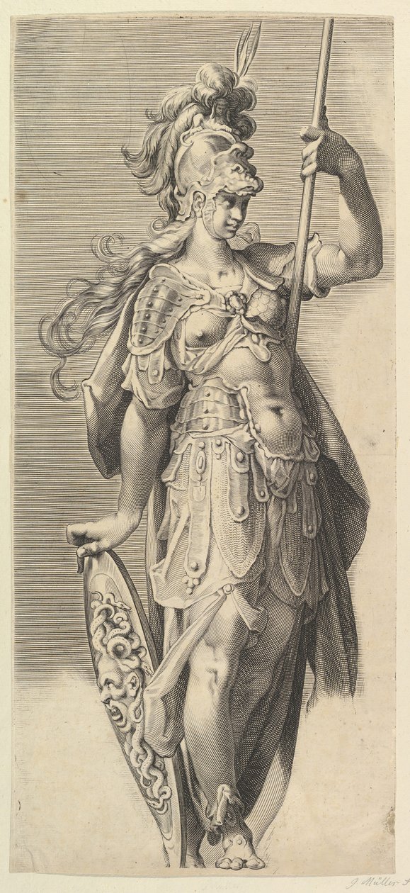Minerva, ca. 1632 af Bartholomeus Spranger