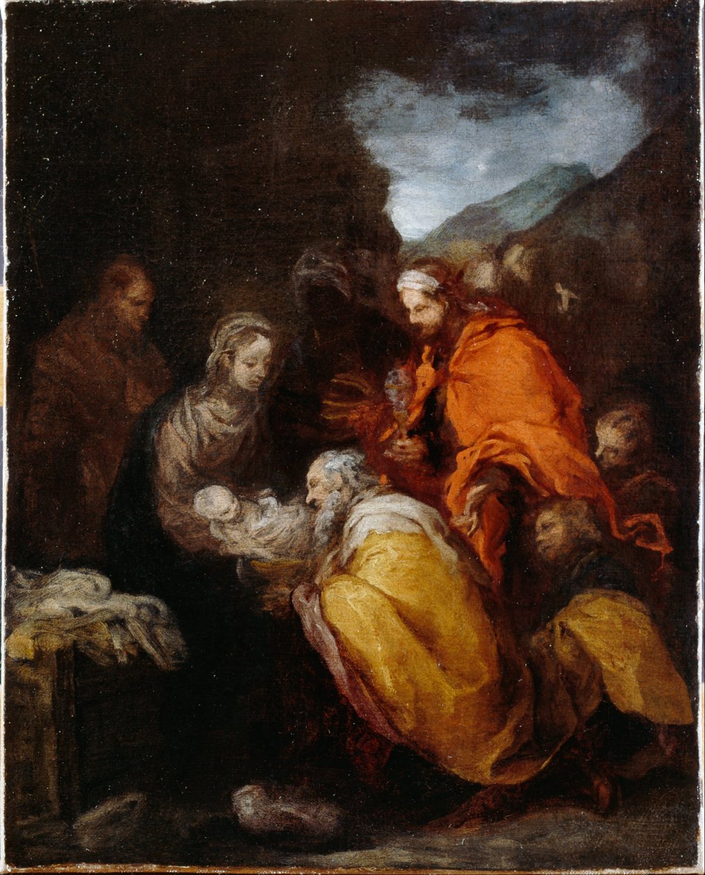 Tilbedelse af magi af Bartolomé Esteban Murillo