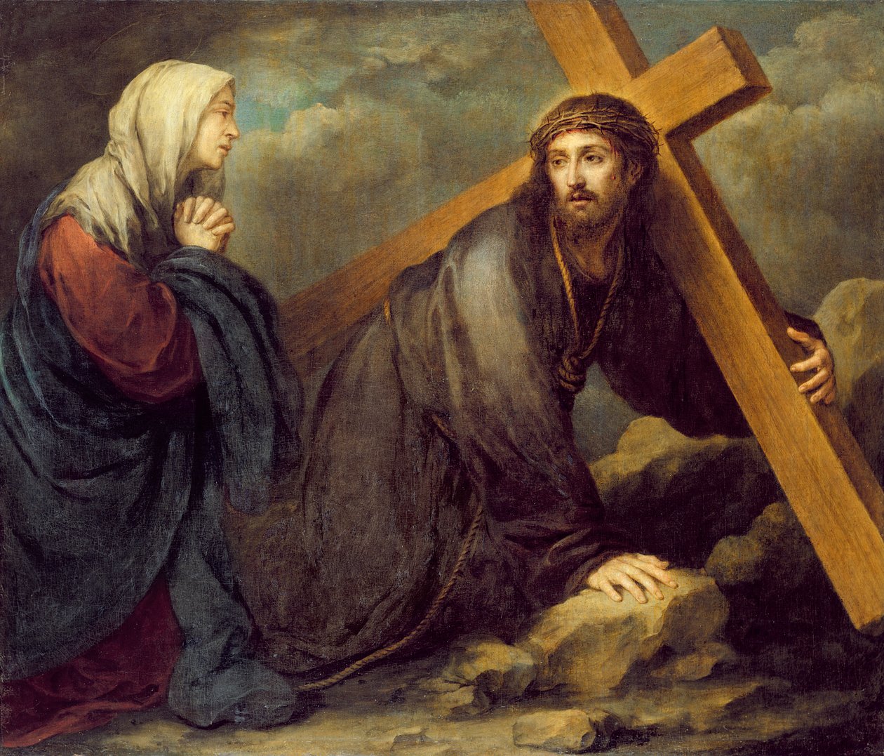 Kristus på Golgata af Bartolomé Esteban Murillo