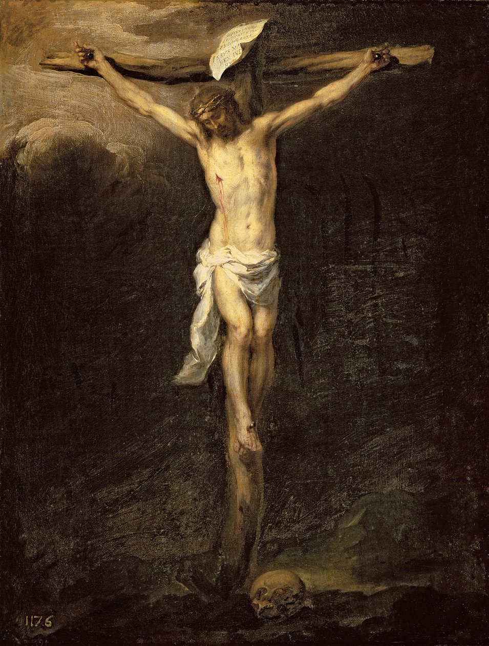 Kristus på korset, 1672 af Bartolomé Esteban Murillo