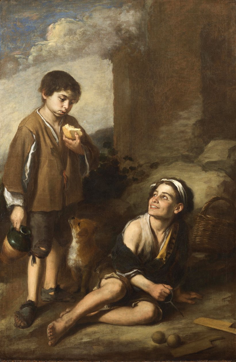 Invitation til et ringespil (Dulwich Picture Gallery) af Bartolomé Esteban Murillo