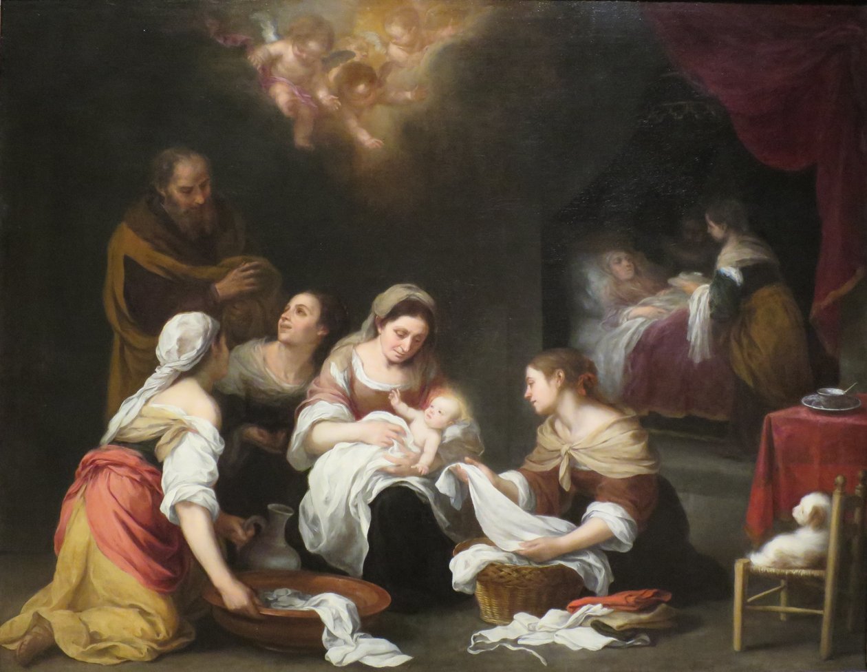 Johannes Døberens fødsel af Bartolomé Esteban Murillo