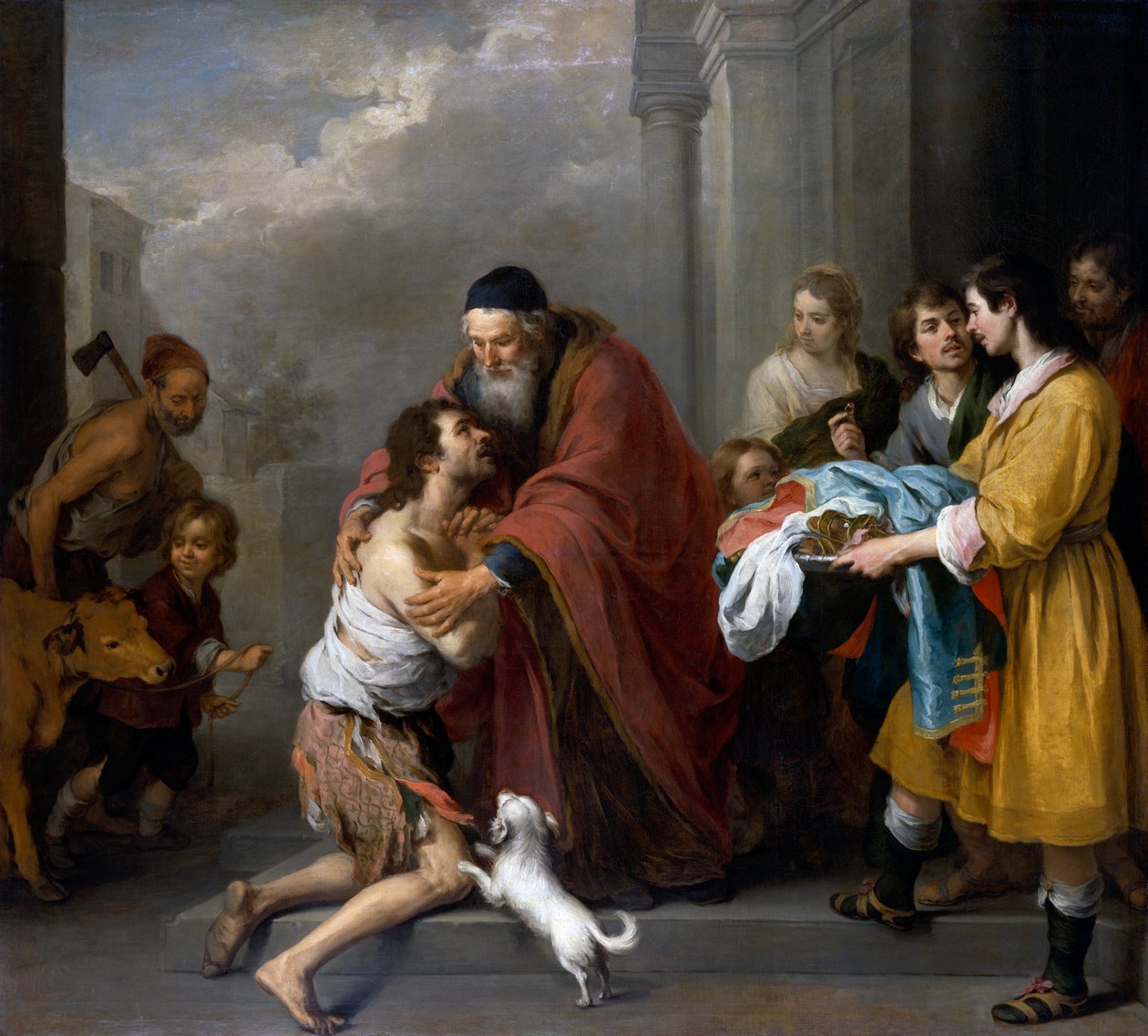 Den fortabte søns tilbagevenden af Bartolomé Esteban Murillo
