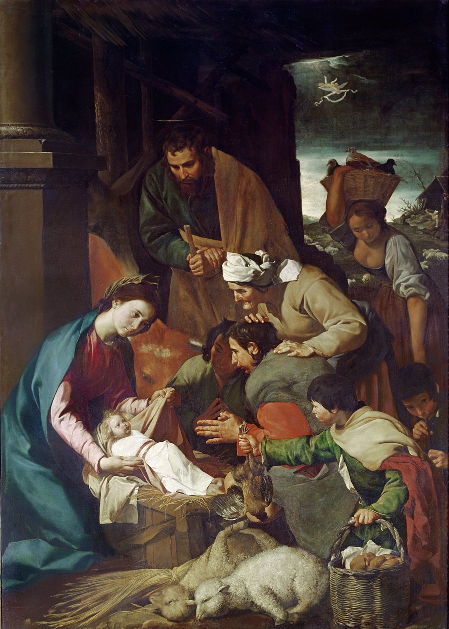 Hyrdernes tilbedelse, 1630 af Bartolomé Esteban Murillo