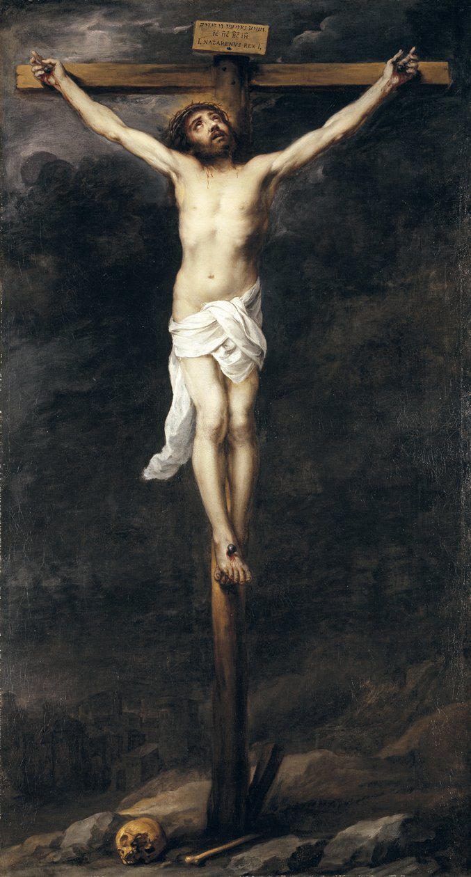 Kristus på korset, 1660-70 af Bartolomé Esteban Murillo