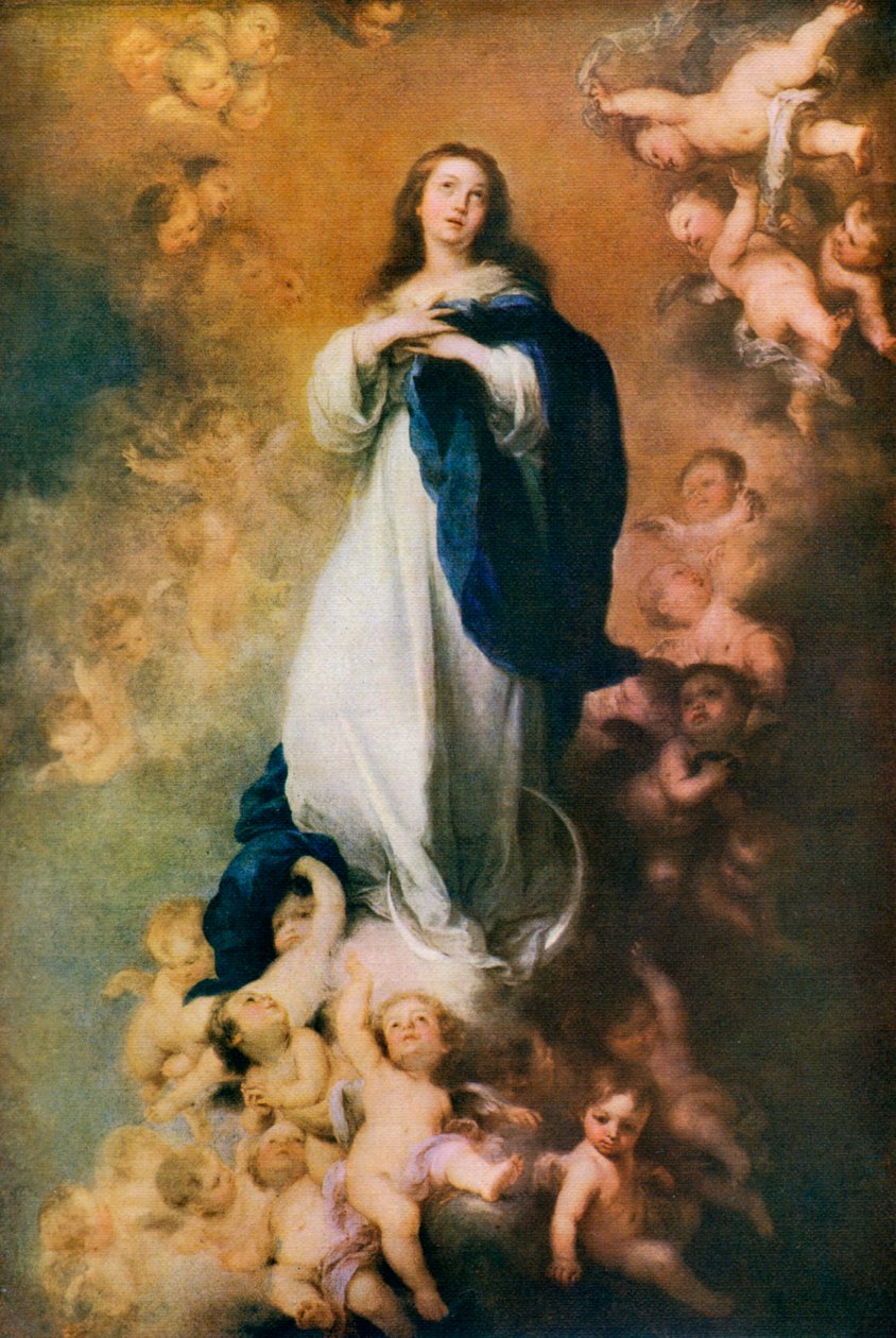 Den ubesmittede undfangelse, c1678, 1912. af Bartolomé Esteban Murillo