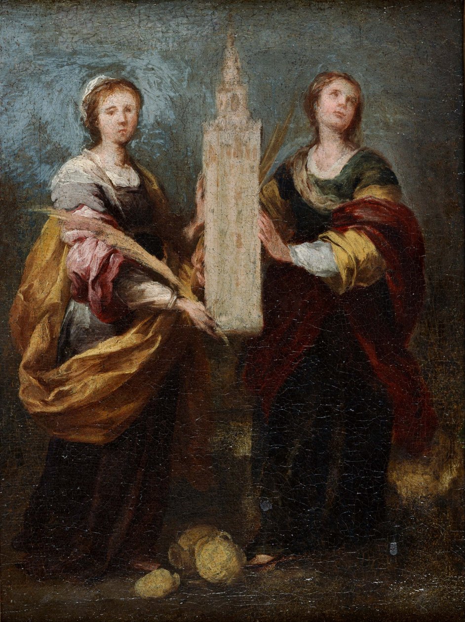 St. Justa og St. Rufina af Bartolomé Esteban Murillo