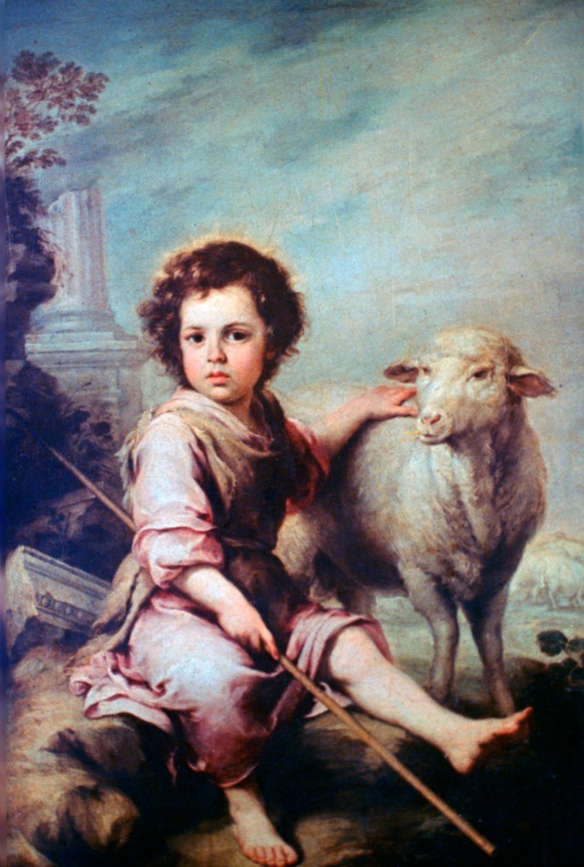 Den gode hyrde, c1650 af Bartolomé Esteban Murillo