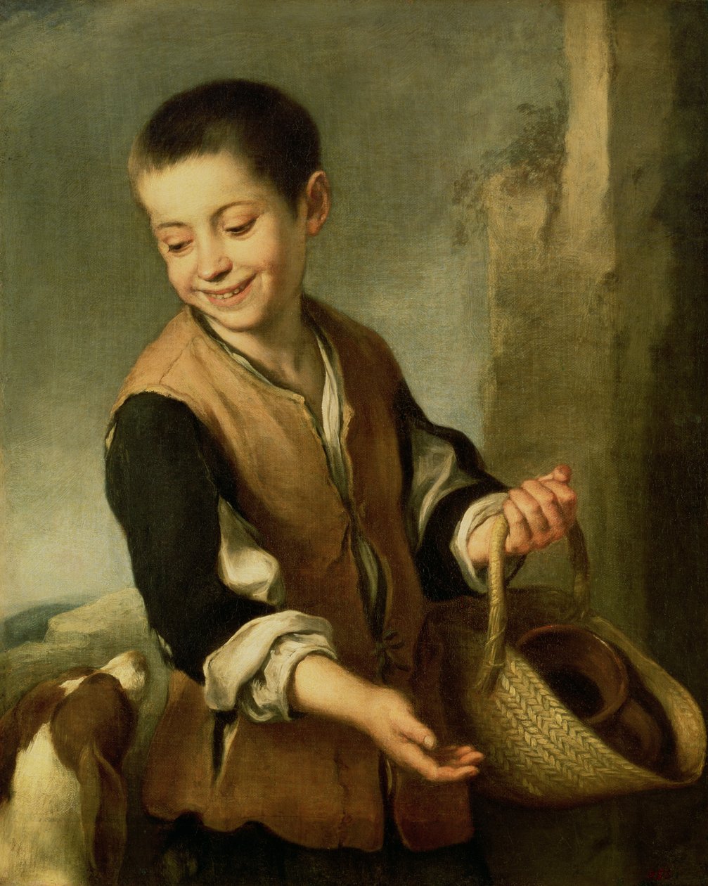Dreng med en hund, ca. 1650 af Bartolomé Esteban Murillo
