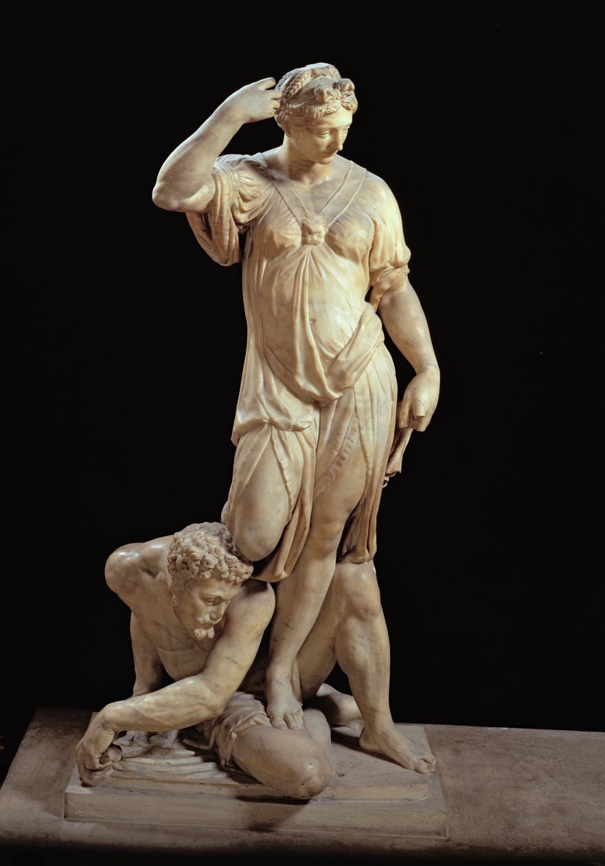 Sejr, 1540 (marmor) af Bartolomeo Ammannati