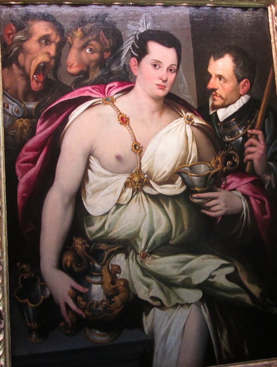 Allegorisk Portræt af Ulisse Aldrovandi af Bartolomeo Passarotti