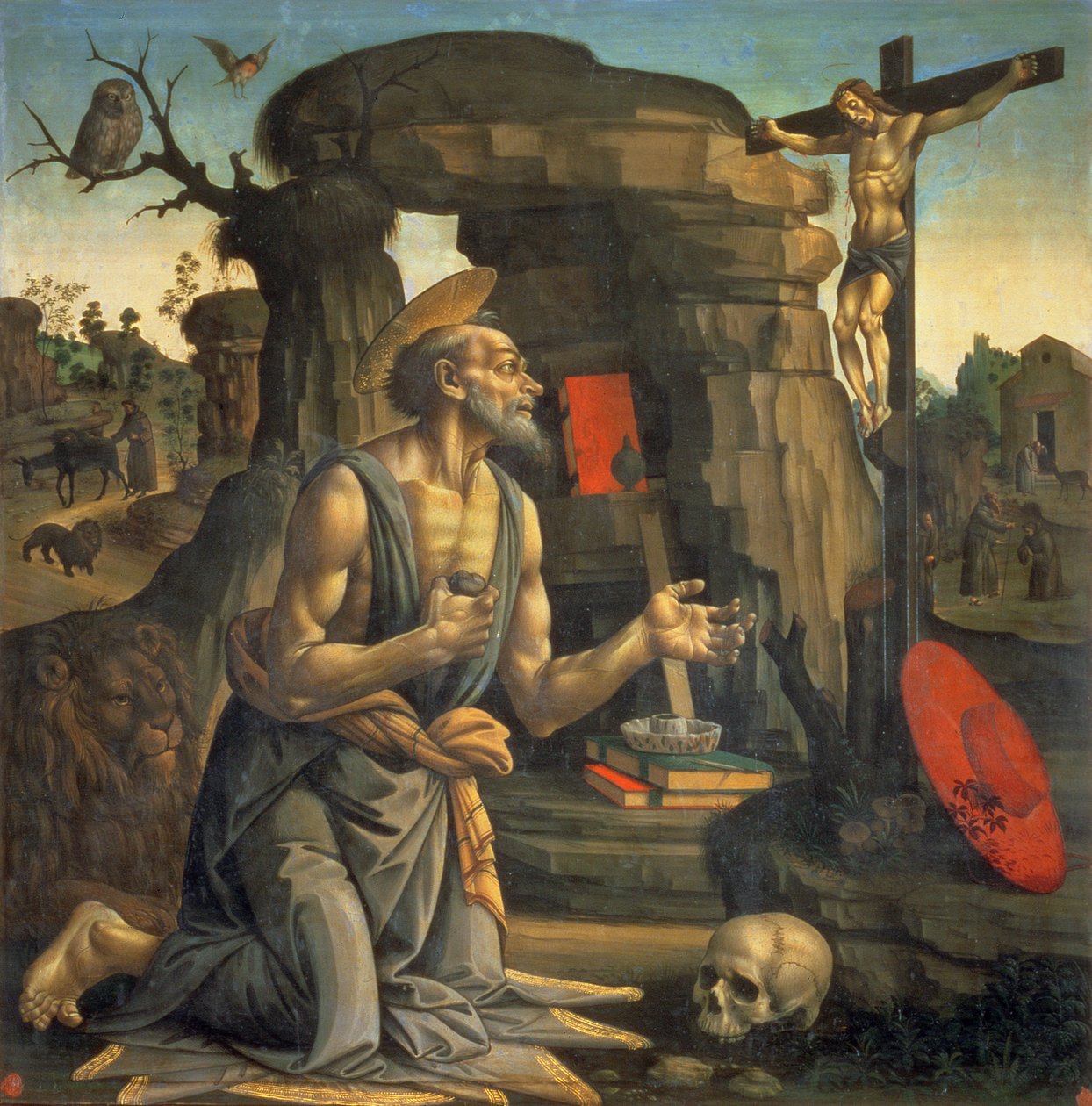 Sankt Hieronymus i bod af Bartolomeo di Giovanni