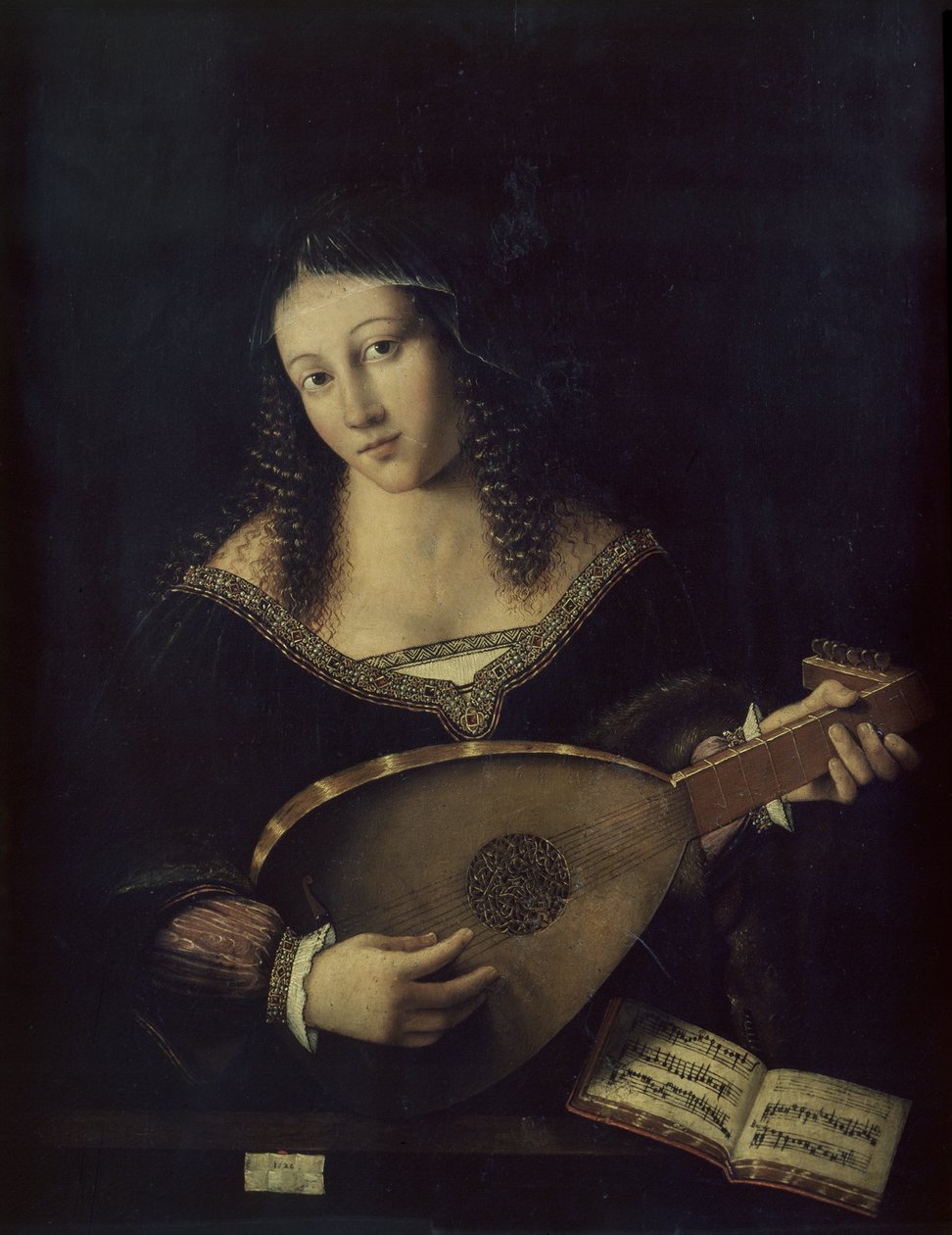 Lutespiller af Bartolomeo Veneto