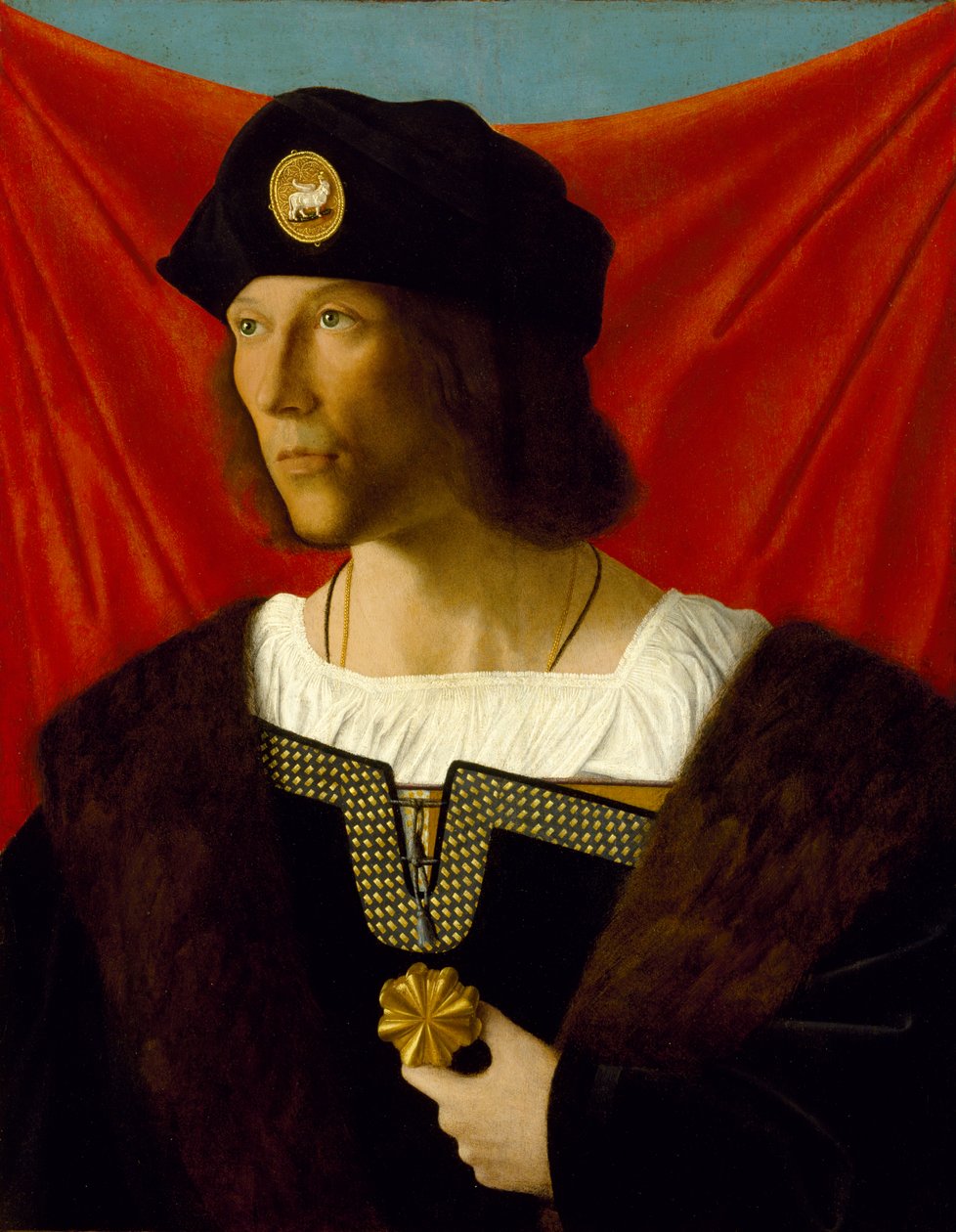 Portræt af en mand, ca. 1512 af Bartolomeo Veneto