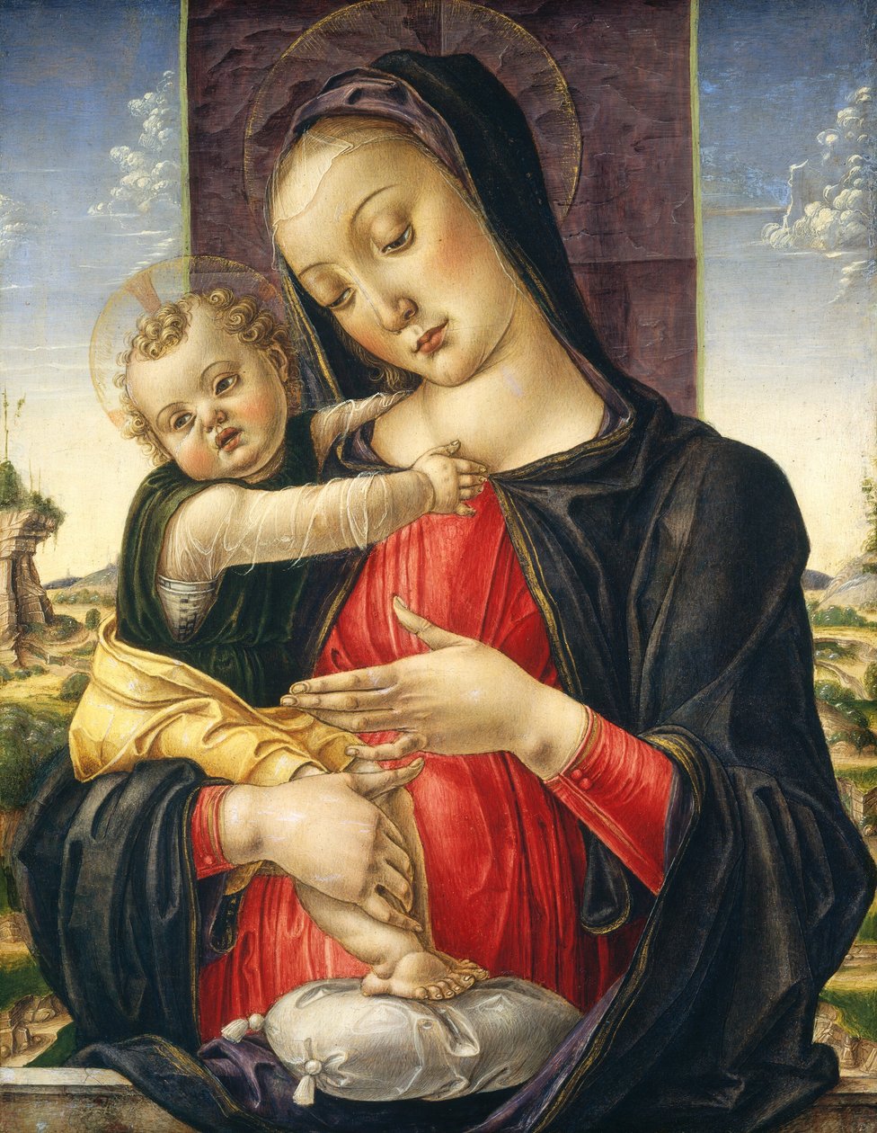 Madonna og barn af Bartolomeo Vivarini
