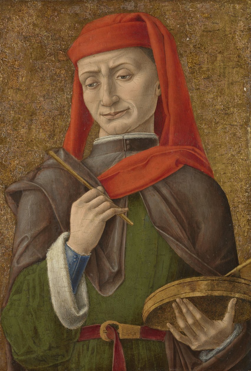 Saint Damian (eller Cosmas) af Bartolommeo Vivarini (attributed to)
