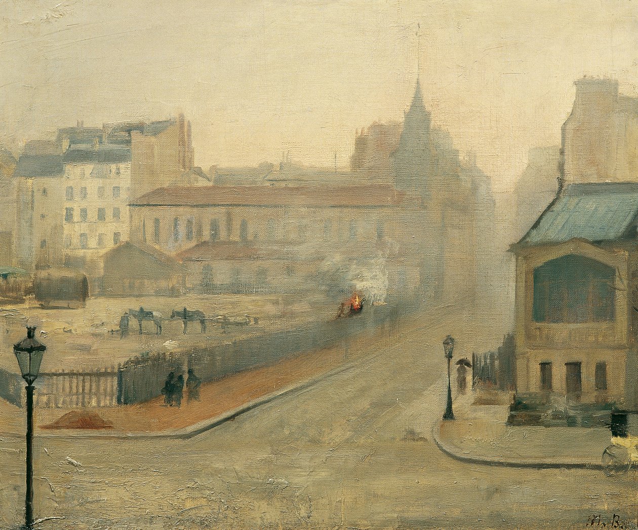 I tågen, 1882. af Bashkirtseva
