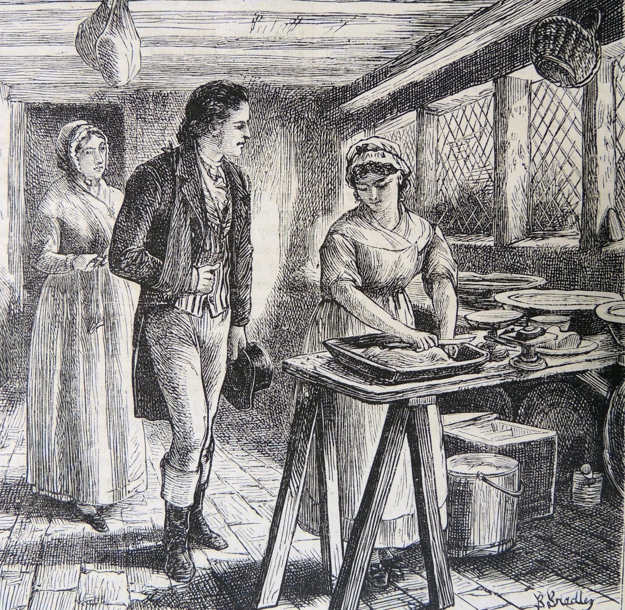 Hetty Sorrel, 1859 af Basil Bradley