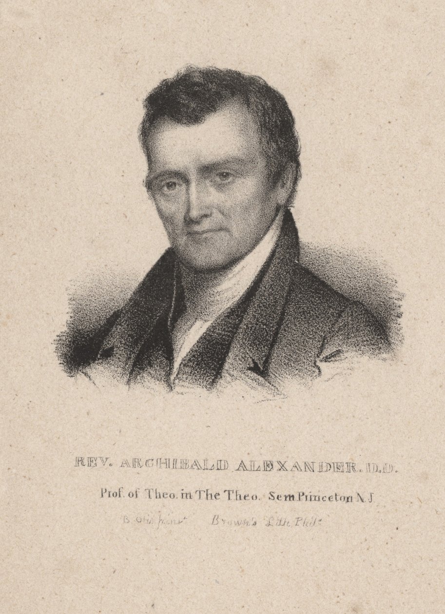 Rev. Archibald Alexander, D.D. af Bass Otis