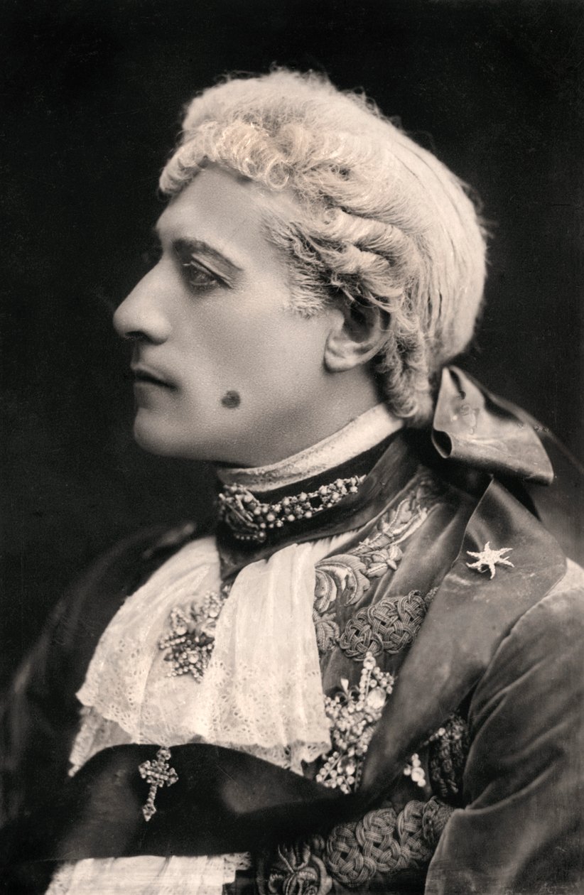 Lewis Waller 1860-1915, engelsk skuespiller, 1906. af Bassano Studio
